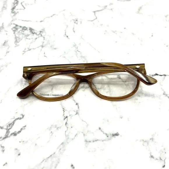 Prodesign Denmark 1744 c.5024 Eyeglasses Brown Full Rim Frames 52-16-140